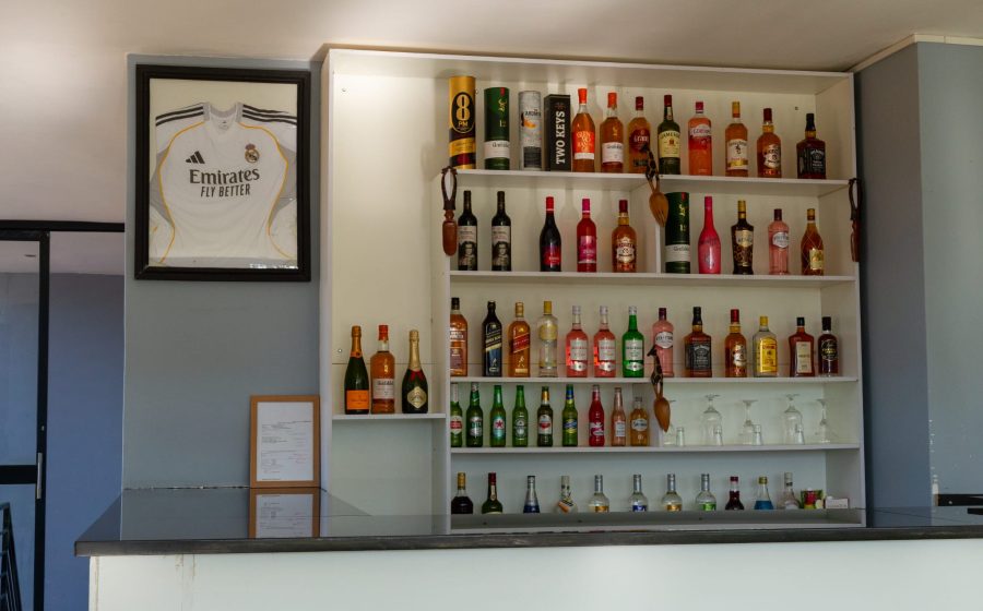 Mandizha Plaza bar display